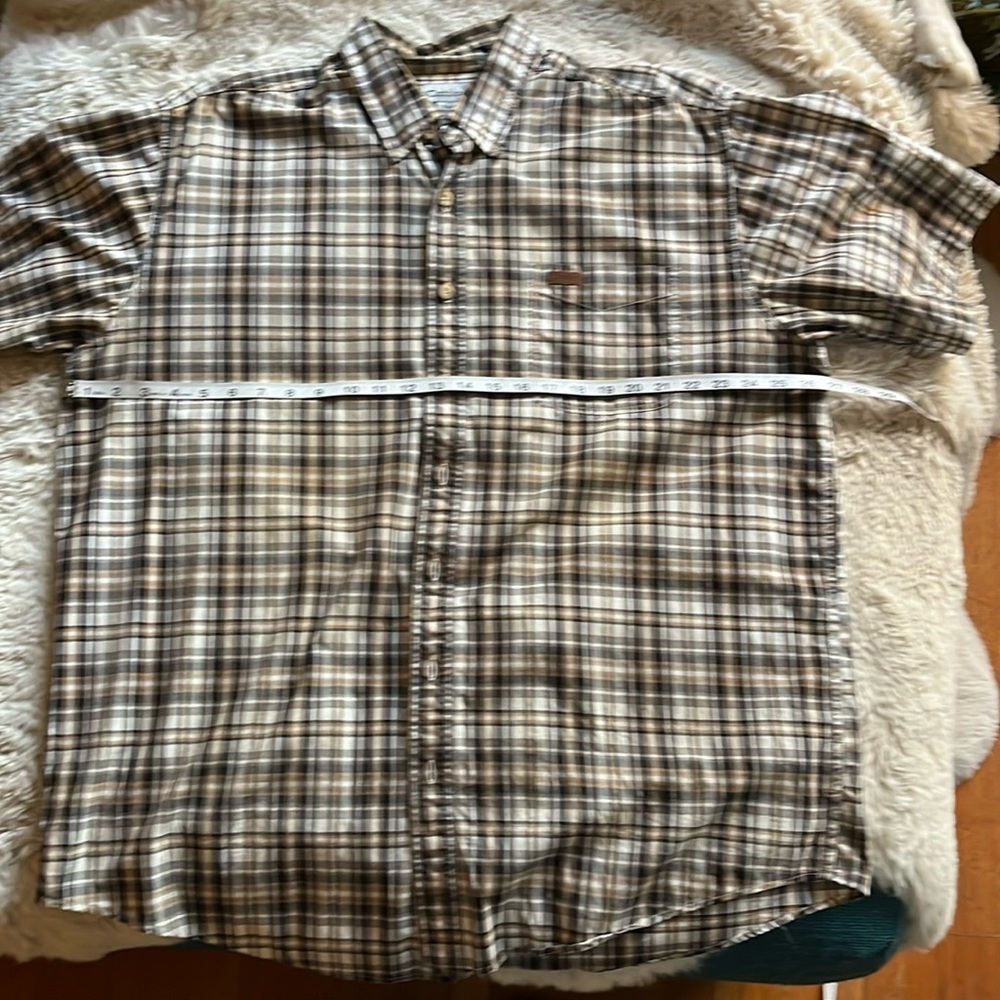 Carhartt XL - Tall plaid work shirt